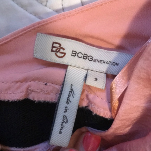 BCBGeneration one shoulder short cocktail dress - Picture 3 of 4